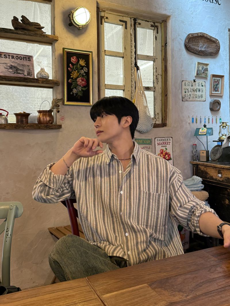 Settle stripe shirt