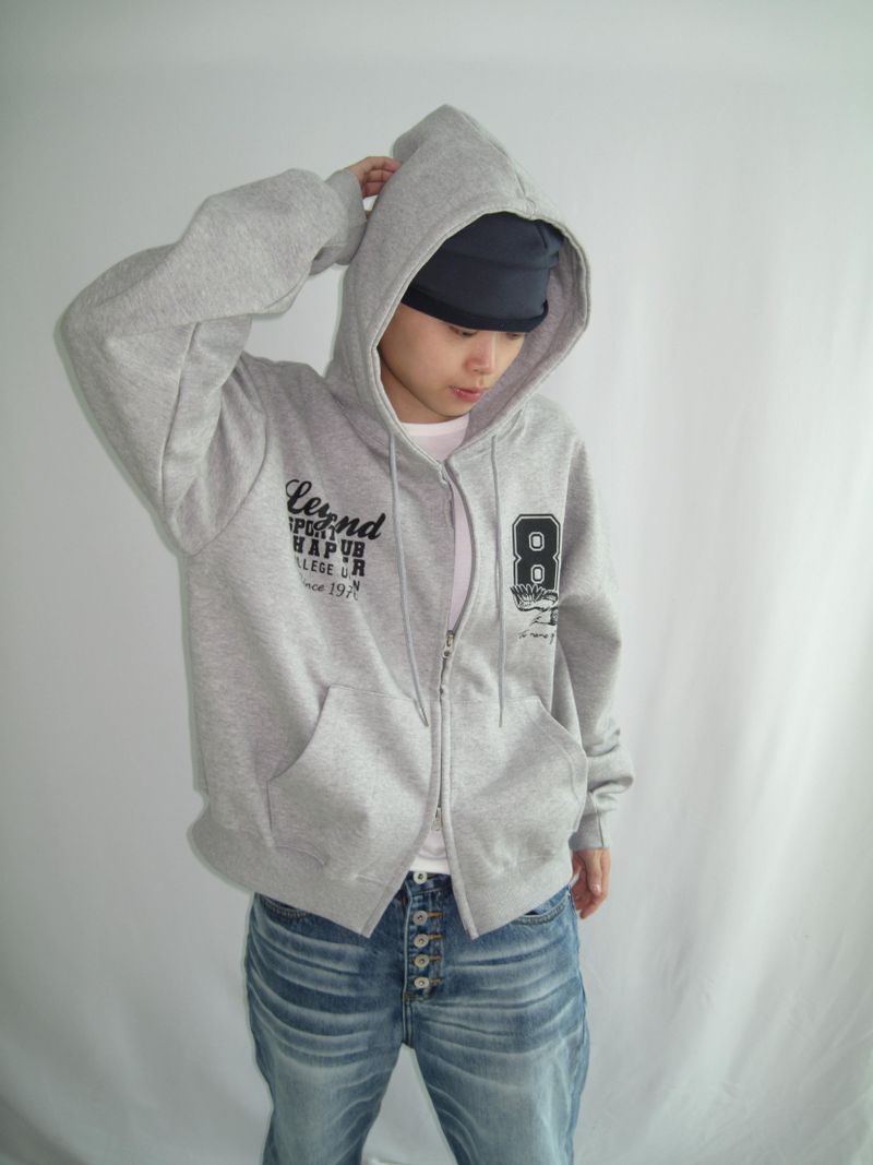 1976 Overfit Hood Zip-Up (3C)