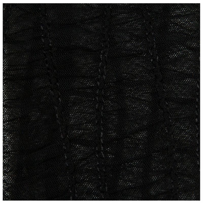 212-mesh wave knee-socks