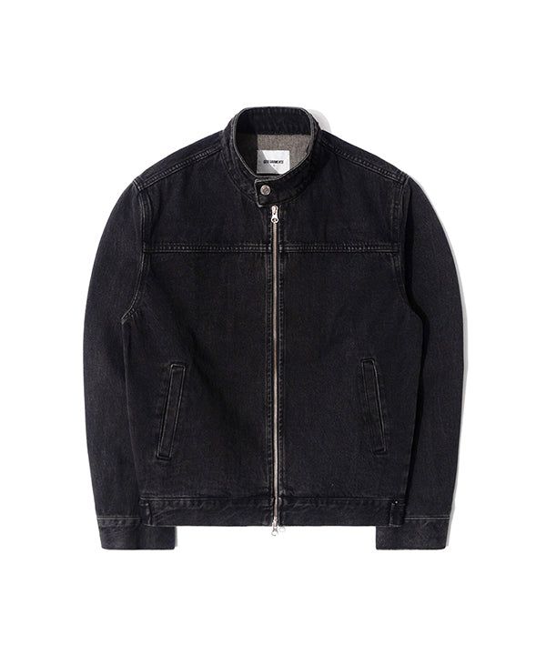 QT8 GARMENTS(キューティーエイトガーメント)の「RG Denim Moto Jacket (Black)(Jackets/Outerwear)」