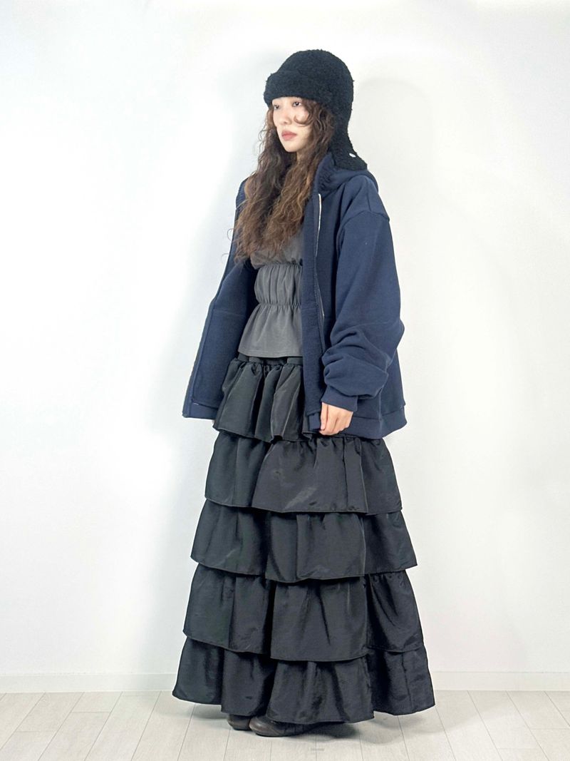 バイアントティアードスカート