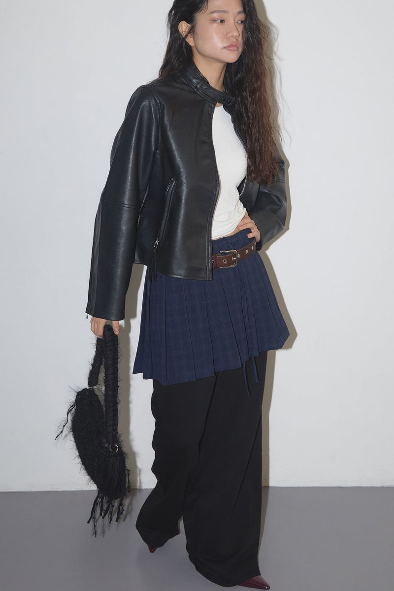 WOOLLY BAG_black