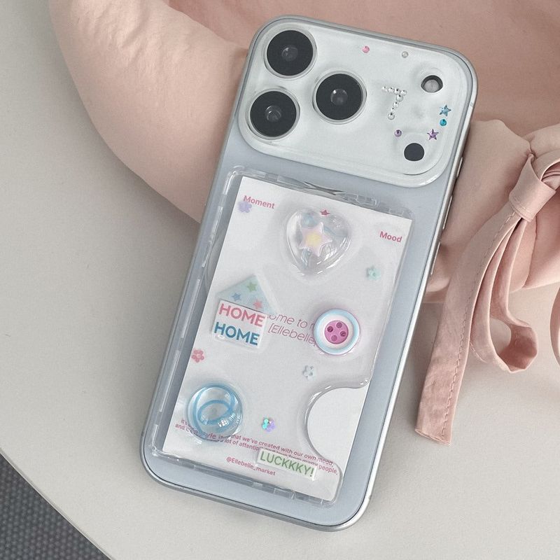 Ellebelle market（エルベルマーケット）の「[made]ブルー デイ バージョンマグセーフ カードウォレット（スマホグッズ/小物）」