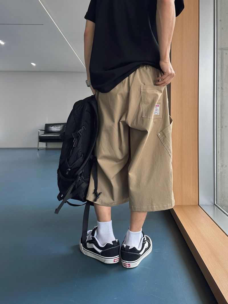 DISCERNMENT（ディサーンメント）の「トミーダイアゴナルポケットステッチバミューダパンツ4C（パンツ）」