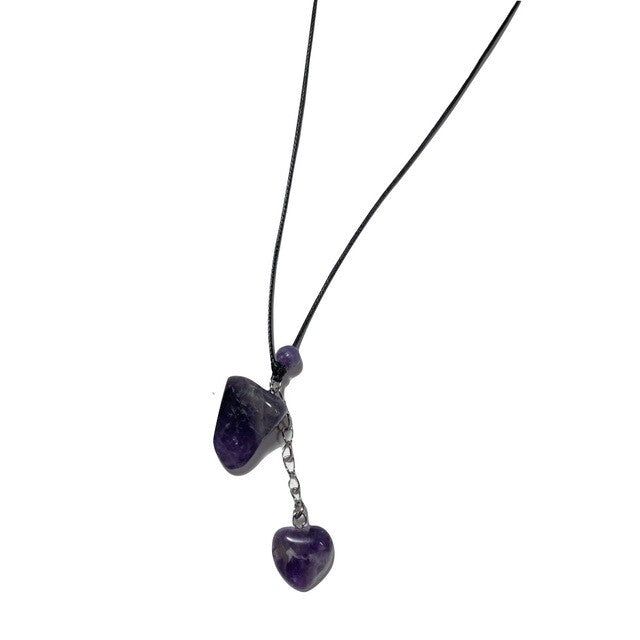 Natural LOVE stone (purple)