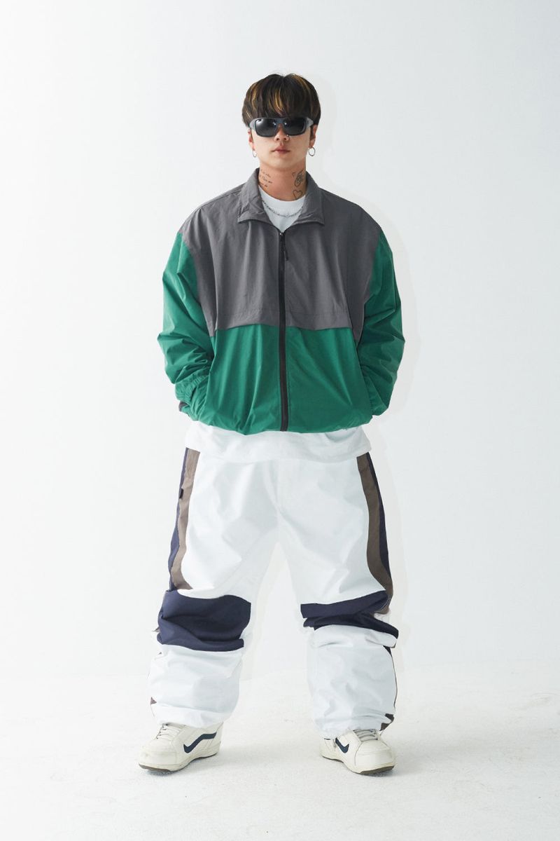 BSR2223FWJK057 MCS WIDE JACKET GRAY GREEN
