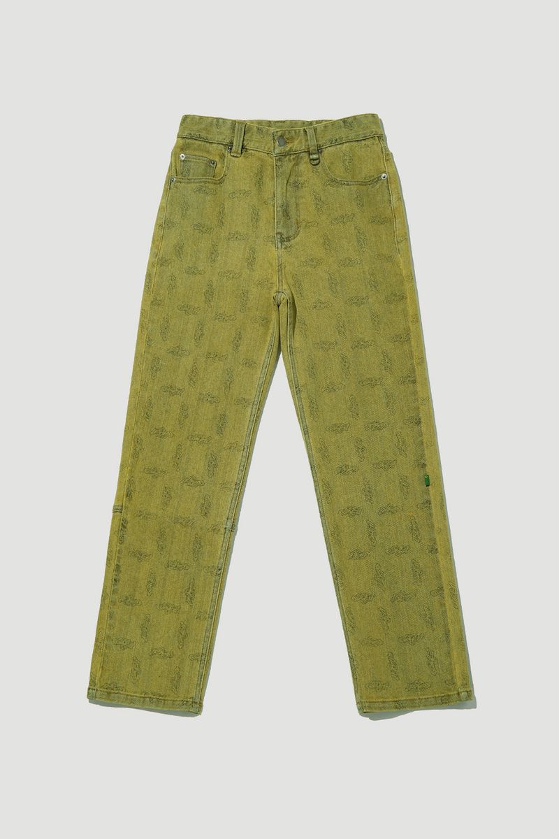 APIECEOFCAKE（ピースオブケイク）の「FLIP Denim Pants_Mustard Gold（Pants）」