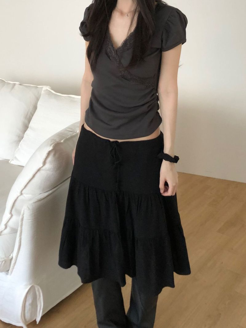 Andy Cancan Midi Skirt (2 colors)