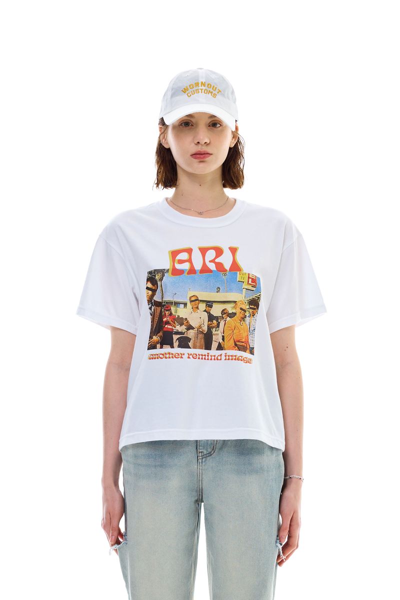 ARIKIM（アリキム）の「NAUGHTY PRINTING T-SHIRT（Tops）」