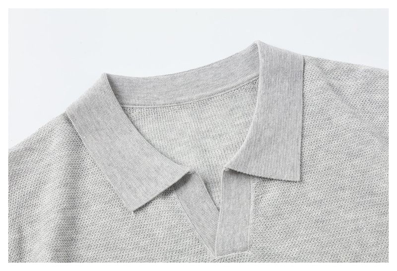 Caleb Open Collar Knit