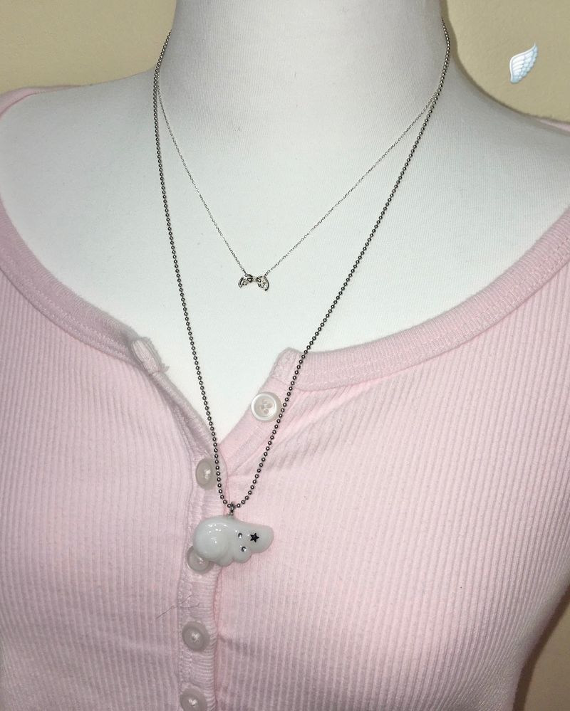 DANI（ダニ）の「1004໒꒱ Angel Necklace（Accessories）」