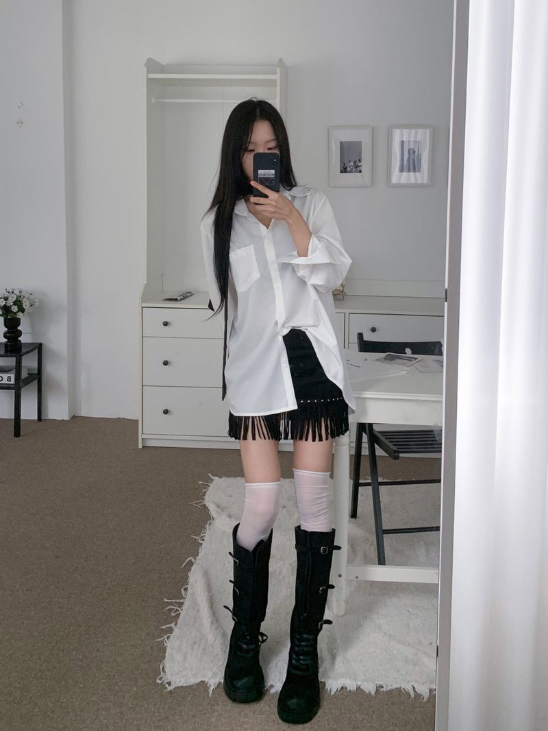 Kelvo Triple Buckle Belt Lace-Up Suede Oversole Long Boots (2 Colors)
