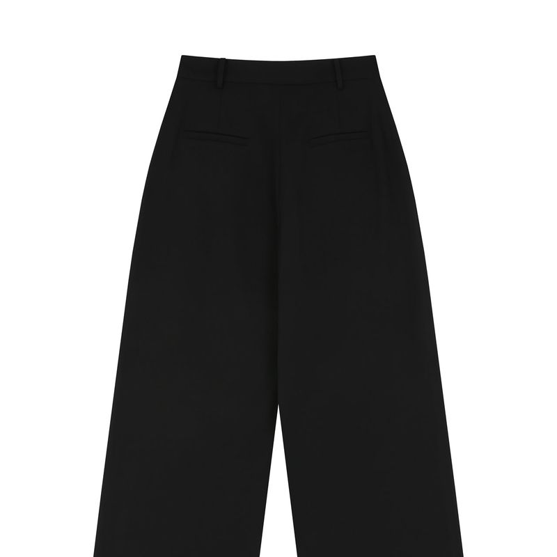 Essential Wide Pants Black