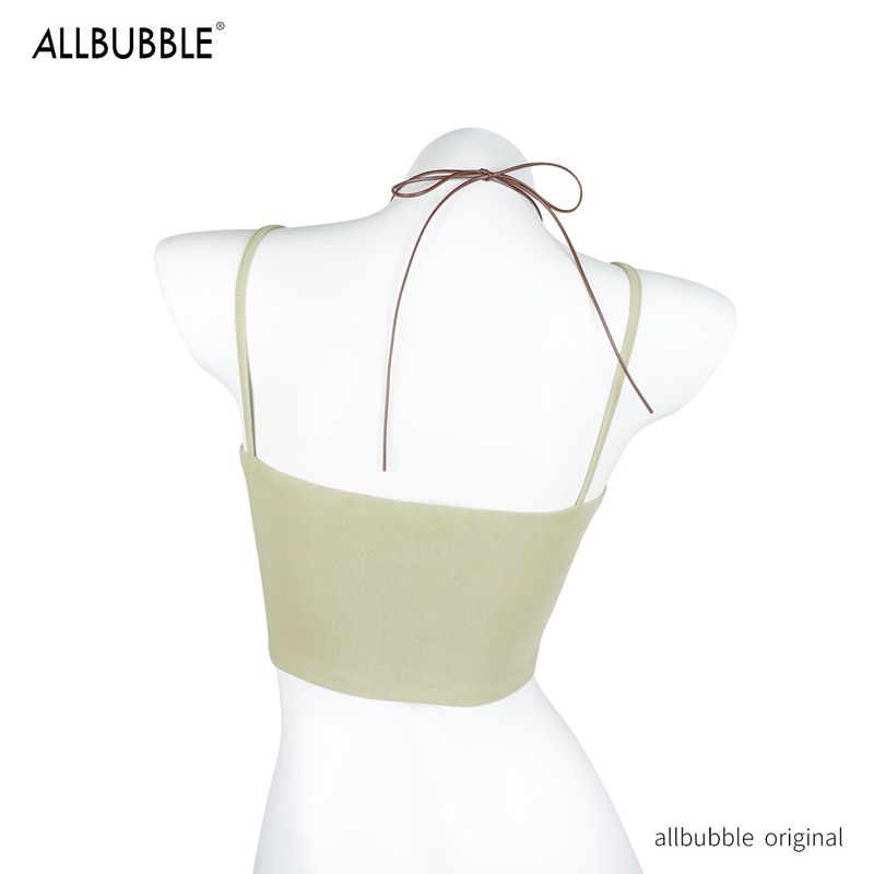 allbubble Beaded suspender vest