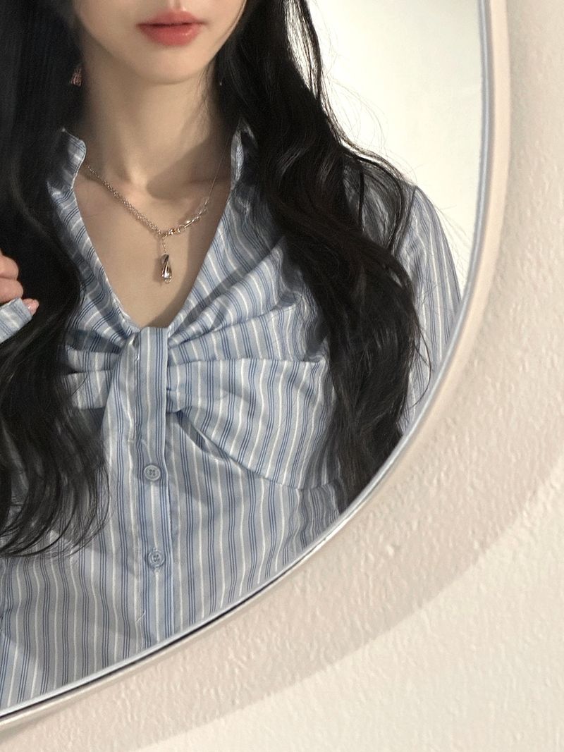 aqua necklace(clear)