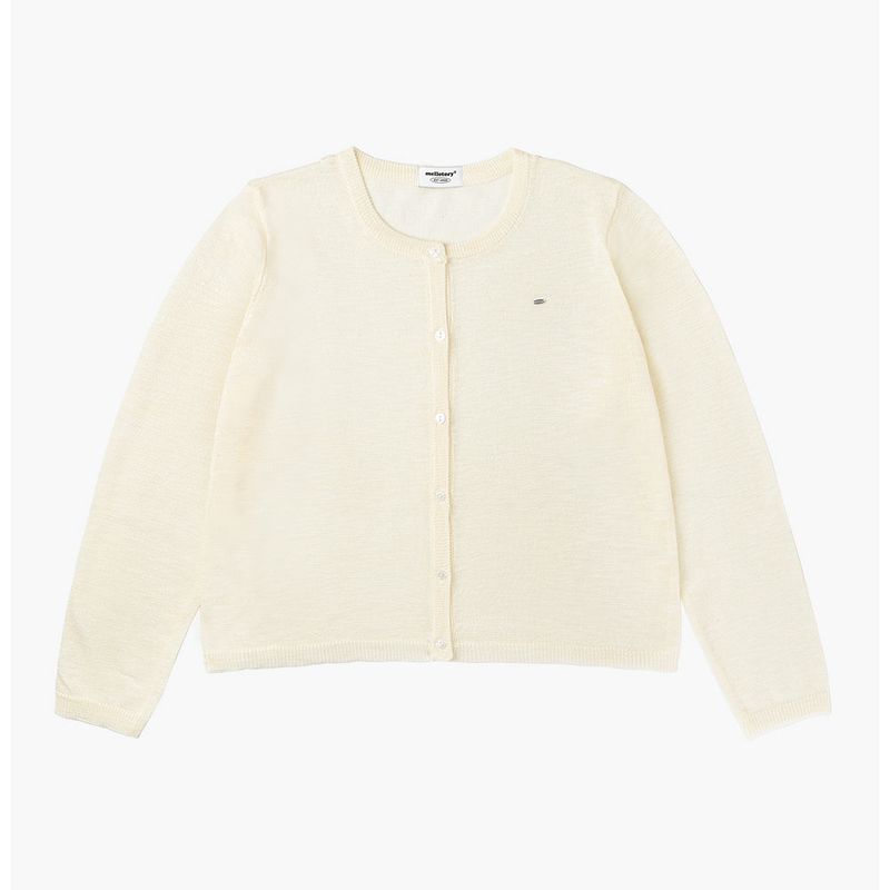 ESSENTIAL CARDIGAN (CREAM)