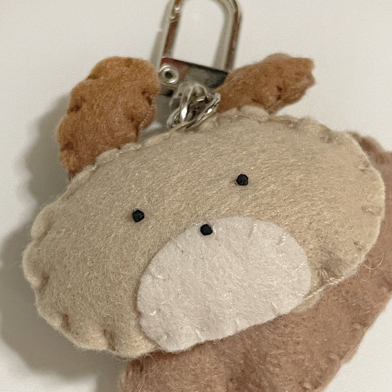 [MADE] Flying Puppy Key ring