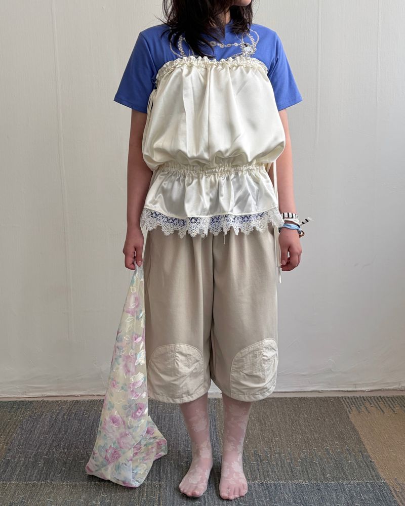 Nostalgic Satin Skirt