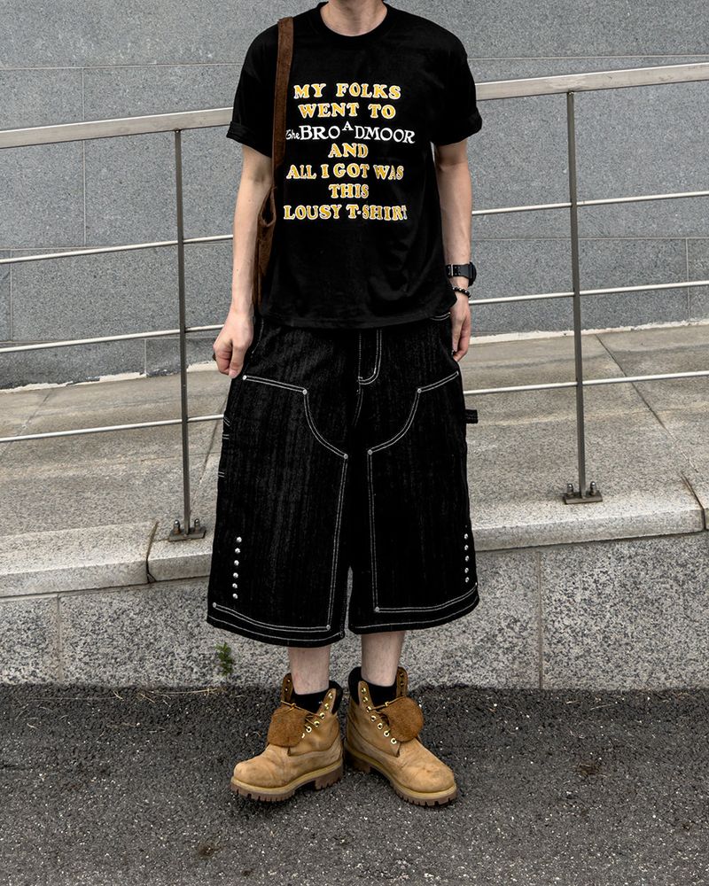 Broden Lettering Printed Short Sleeve