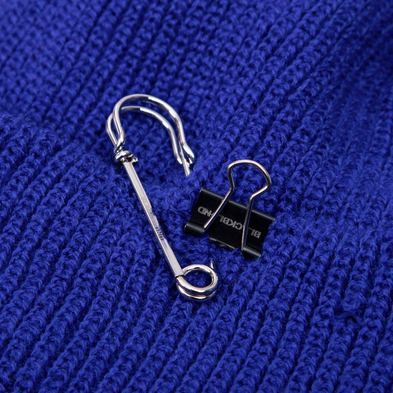 BBD Ripped Custom Long Beanie (Blue)