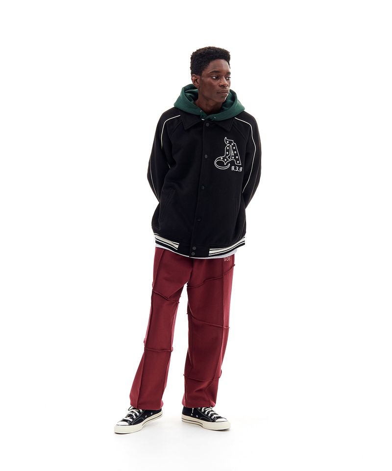 AB STUD WOOL JACKET (BLACK)