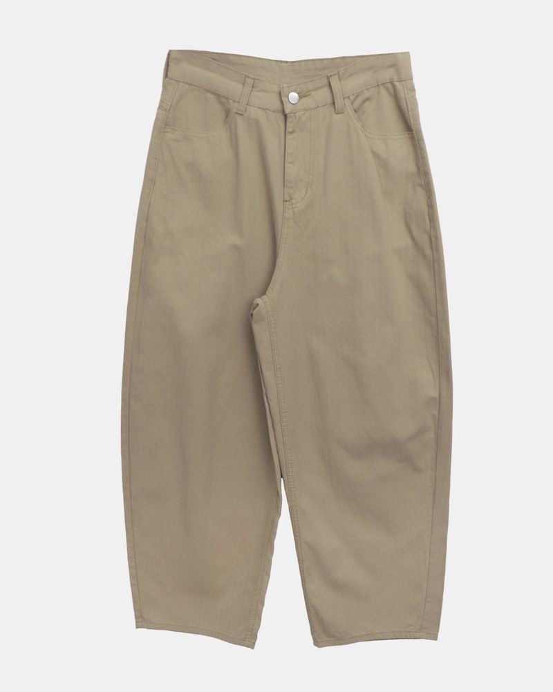 Kron Back Pocket Stud Cotton Pants
