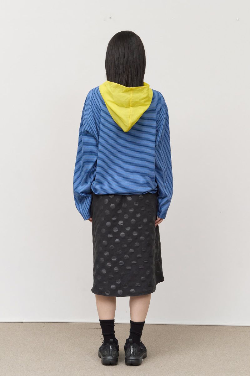 (W) Oshi Button Dot Skirt
