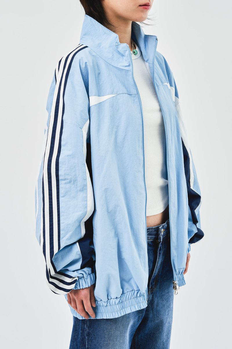 Layer Nylon Track Jacket (3color)