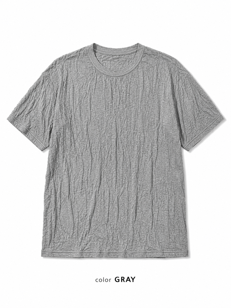 Rusk Creased Wrinkle Top