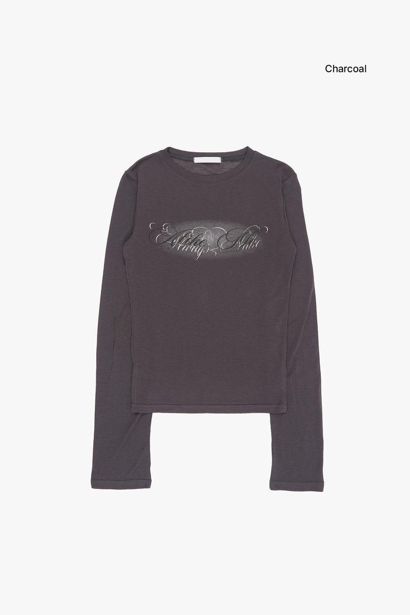 Lucid see-through long sleeve