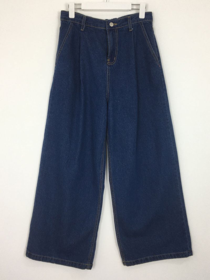 Back - バンディングワイドデニム (1color)