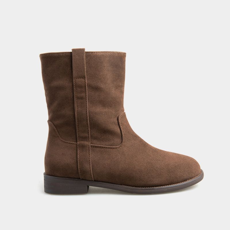 Venica Round Toe Middle Boots_B075_3colors_3.5cm