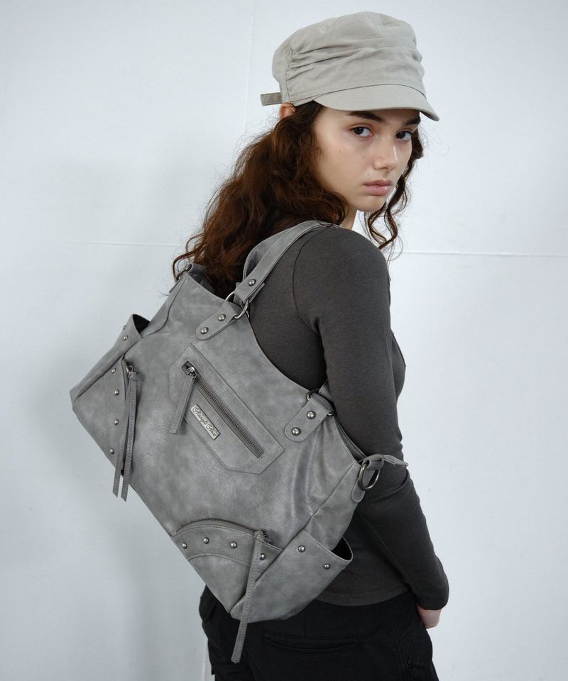 MT ラベル バッグ (grey)