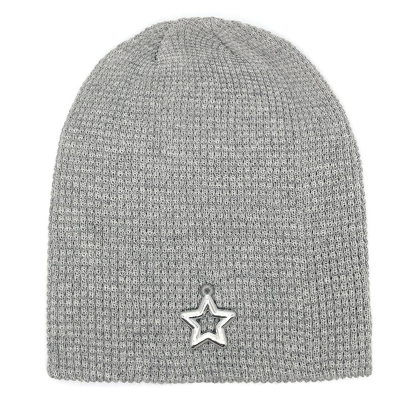 OTHER-worldly（アザーワールドリー）の「Star Summer Knit Beanie [Gray]（Hats）」
