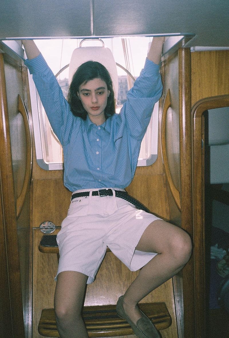 Blooming shirt_stripe blue