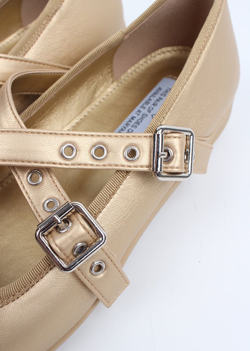 BELT FLAT MARY JANE SHOES