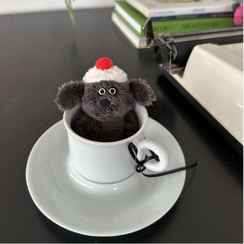 PAPA.GO.PAPA Raspberry Pudding Piz Keyring mini