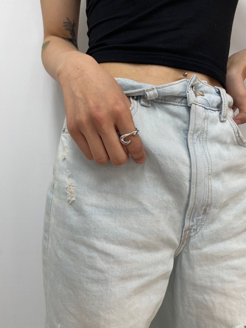 no.42 ring silver (#13 szie)