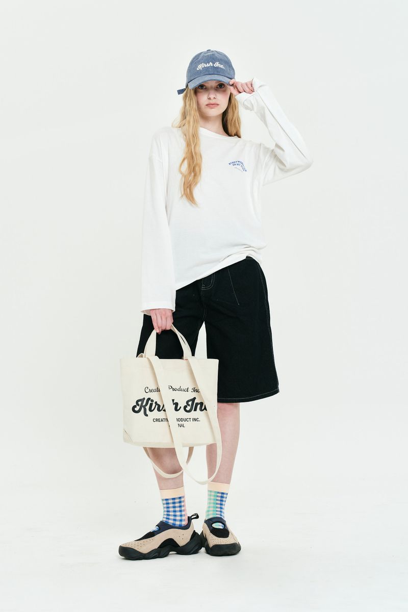 BOHEMIAN GRAPHIC LONG SLEEVE [WHITE]