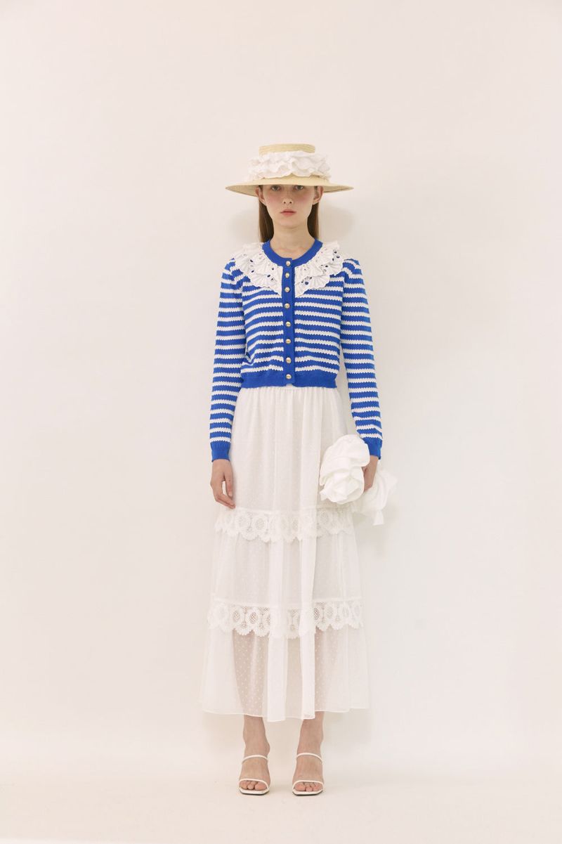 Stripe cardigan