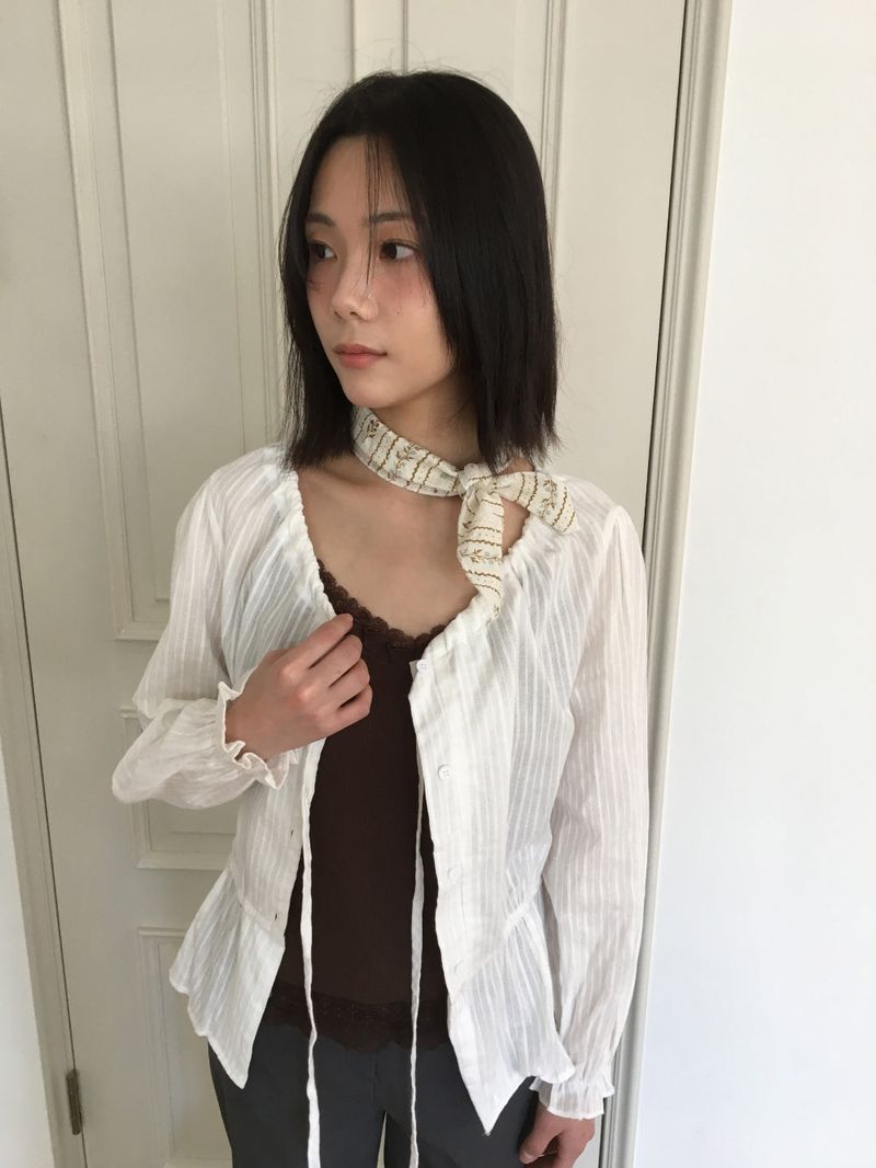 Amelia Slim Scarf (4color) 