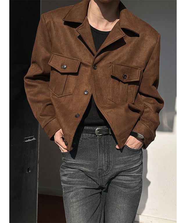 LAURANT（ロラン）の「[F/W] Light two pocket suede jacket(2color)（Jackets/Outerwear）」