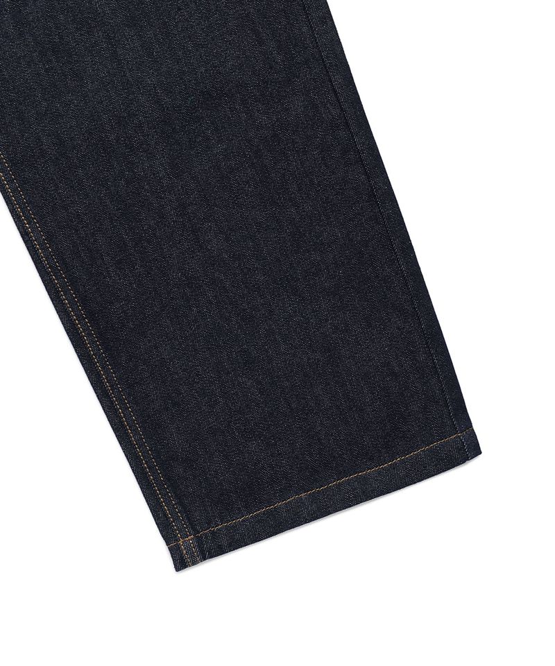 CHECK APPLIQUE DENIM PANTS BLUE(CV2GSFD111A)