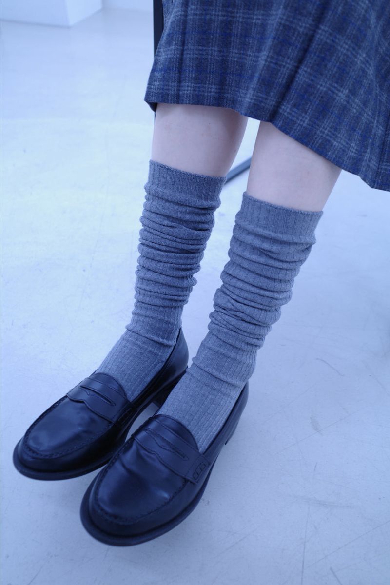Golji high knee socks (6color)