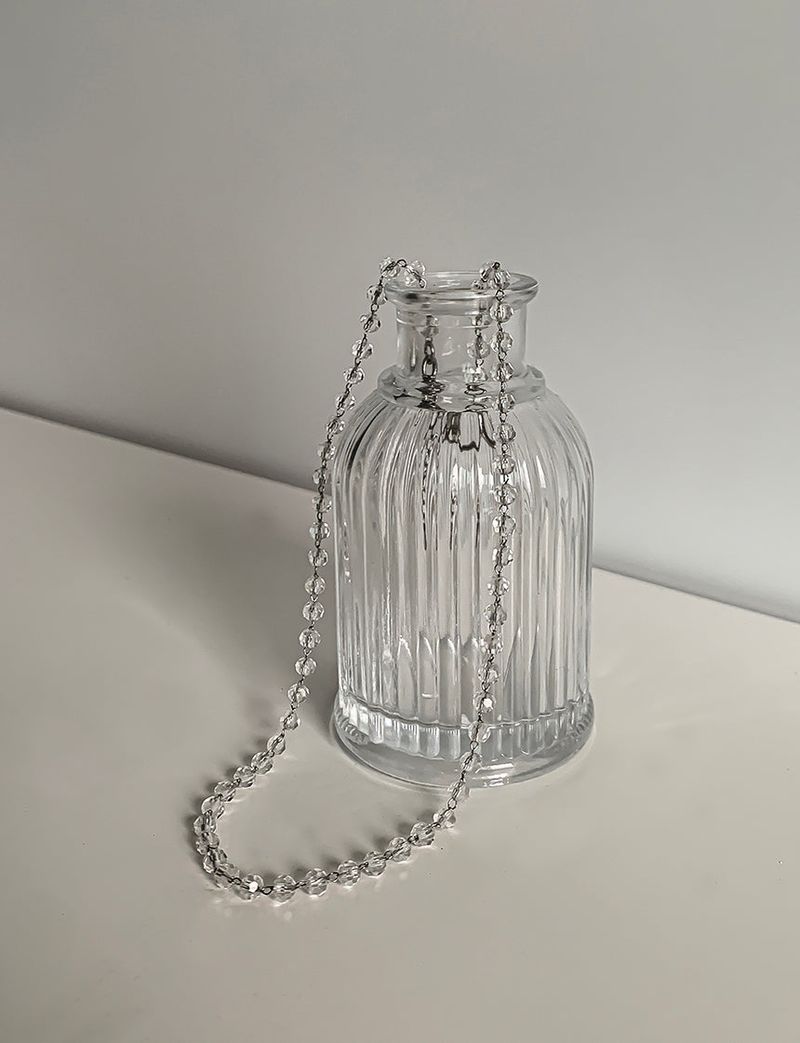 Crystal point necklace