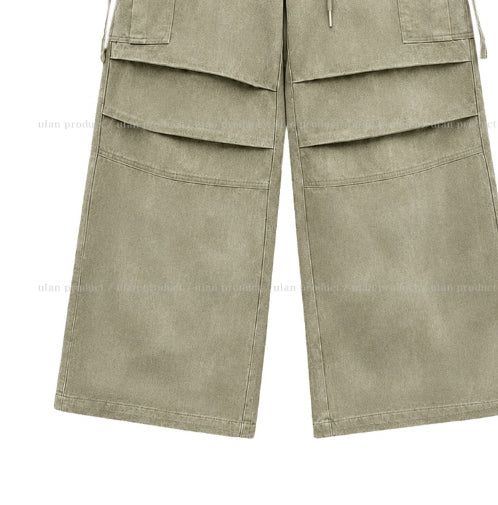 Kao Vintage Washed Cargo Pants