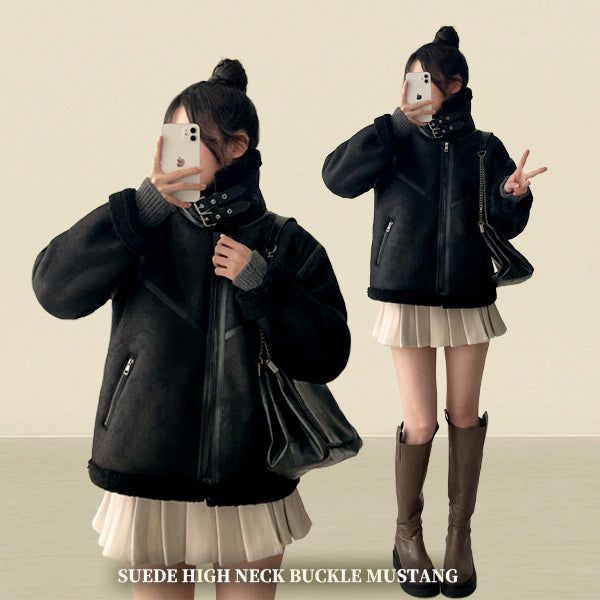 hijjoo（ハイチュー）の「Jiu Buckle Point Overfit Mustang Jacket（Jackets/Outerwear）」
