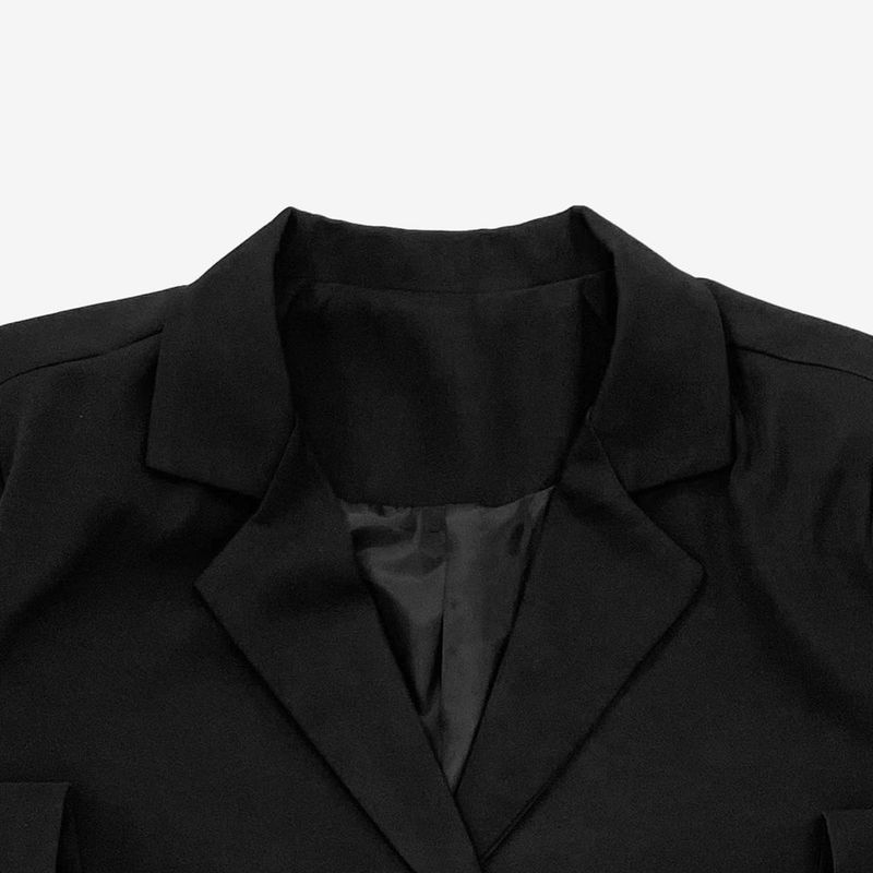 sheave single cropped jacket