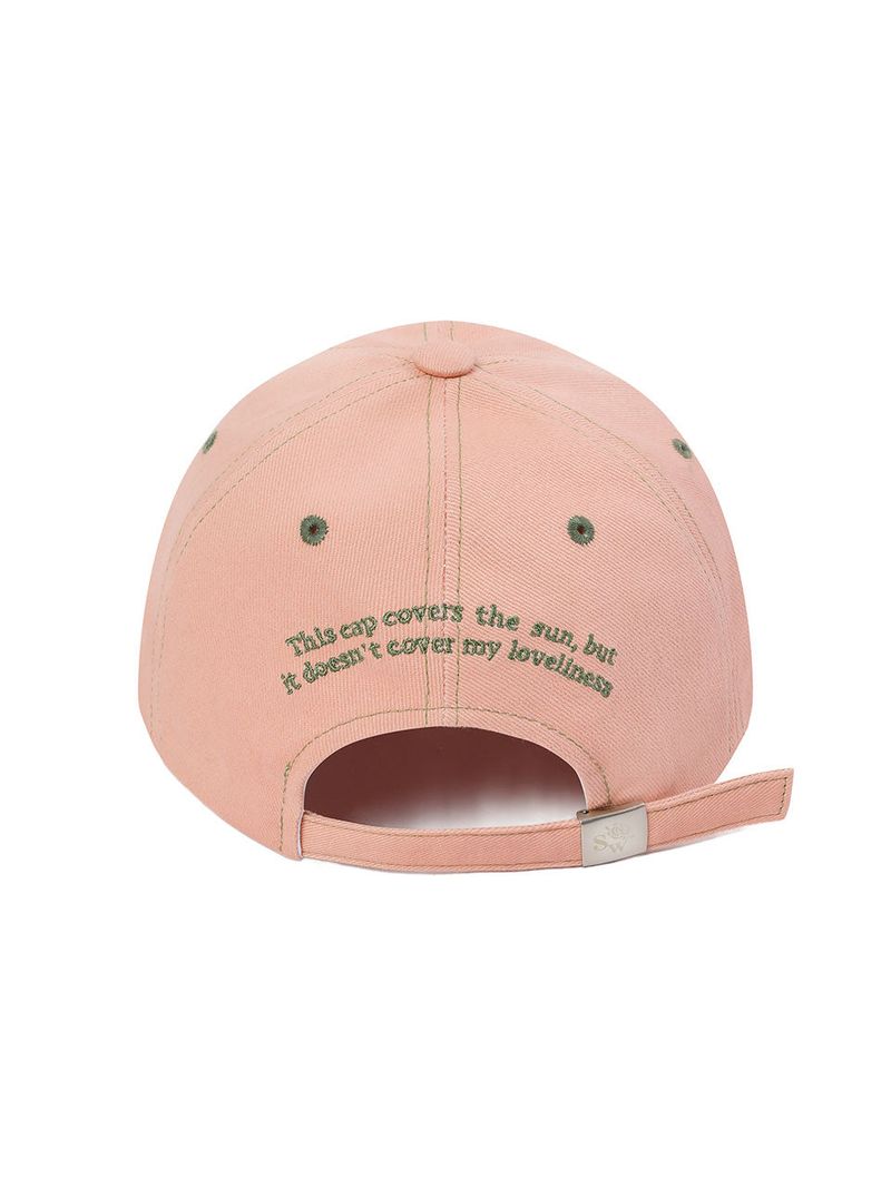 NOT COVER LOVELY BALL CAP - PINK