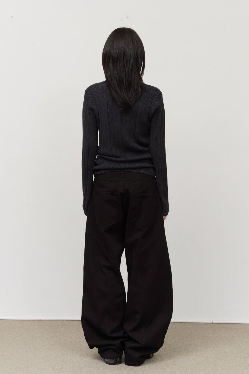 Mild Cotton Curved Pants